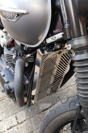 T120 Stainless Steel Rad Cover
